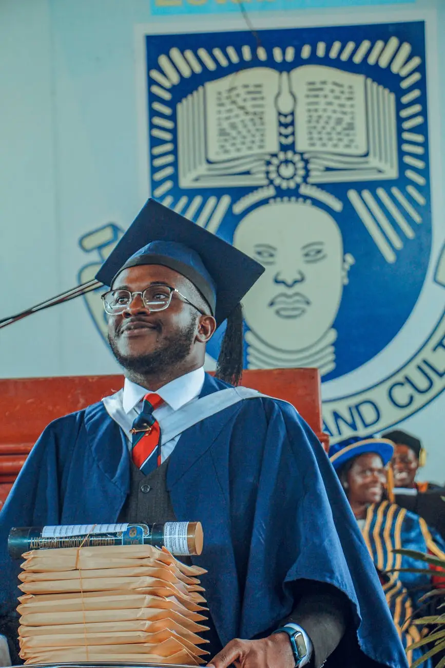 Things to Do Before Joining a Nigerian University 3 a man in graduation robes and cap standing at a podium